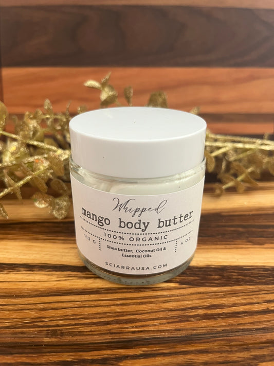 Mango Body Butter- Organic 4oz