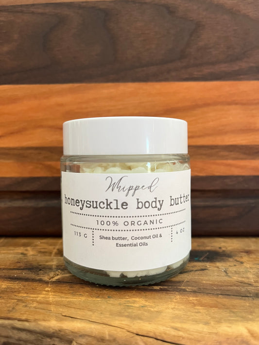 Honeysuckle Body Butter-Organic 4oz