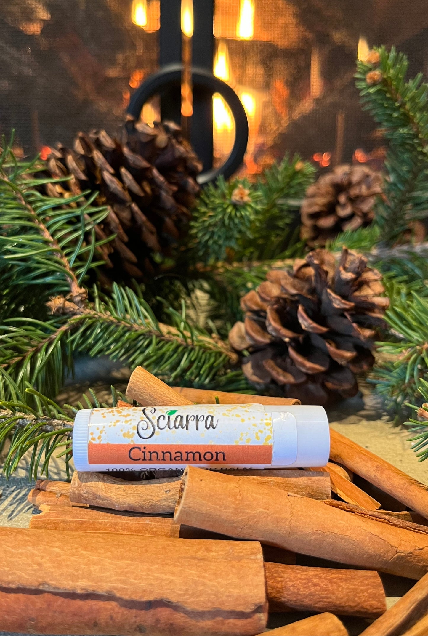 Cinnamon Organic Lip Balm